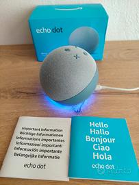 Alexa Echo dot 4 gen turchese 