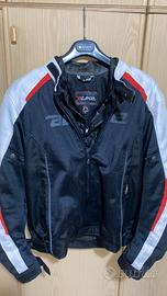 Giacca moto Alike XL + paraschiena + para addome

