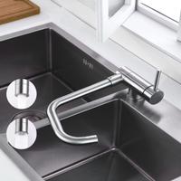 Rubinetto Cucina Pieghevole Sottofinestra con 2 Mo