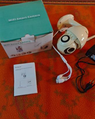 Telecamera di videosorveglianza WiFi motorizzata