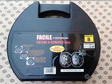 CATENE DA NEVE 9MM NUOVE