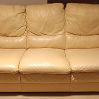 DIVANO IN PELLE 3/4 POSTI NATUZZI DIVANI & DIVANI