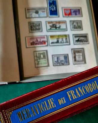 Album  "Maraviglie  dei Francobolli "