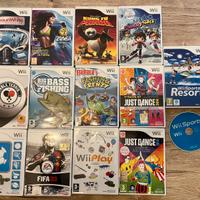 Nintendo Wii lotto 14 giochi