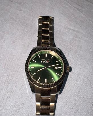 Orologio sector acciaio
