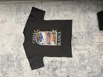 Maglietta nera casablanca