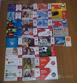 RICARICHE TELEFONICHE WIND TIM VODAFONE + SCHEDE
