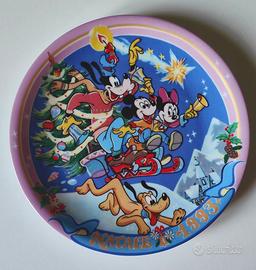 piatto di natale Disney 1993