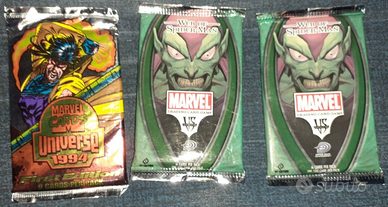 Set vintage Cards Supereroi Marvel Spiderman,X men - Collezionismo In  vendita a Catania