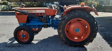 Trattore Same Falcon 50 e rimorchio