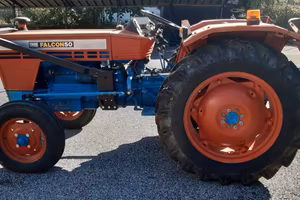 Trattore Same Falcon 50 e rimorchio