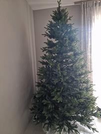 albero di natale pe/pvc 240cm