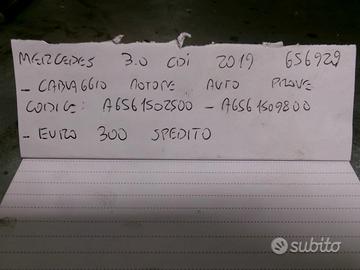 Cablaggio motore mercedes 3.0 cdi 2019
