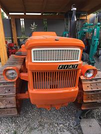 trattore cingolato montagna fiat 455