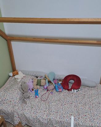 letto a casetta montessori
