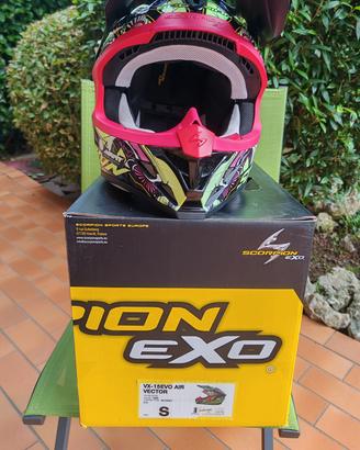 Casco Scorpion taglia S - Mod.VX-15 Evo Air Vector