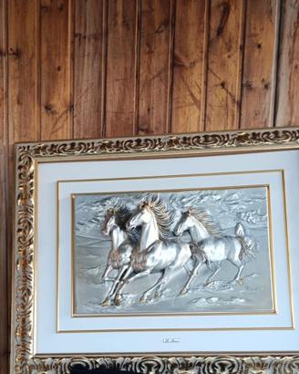 Quadro in argento 