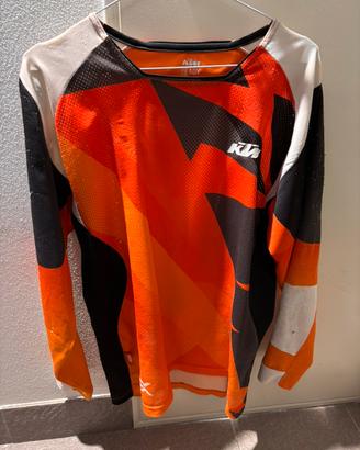 Maglia pantalone moto ktm taglia M