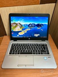 Pc Portatile HP Elitebook Quad-i5 Slim SSD Ram 8GB