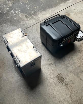 Bauletto compreso di piastra per ktm990