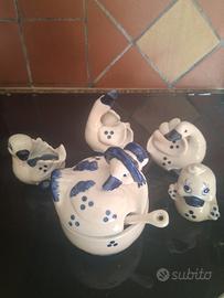 oggetti  vari in ceramica 