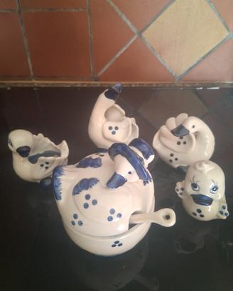 oggetti  vari in ceramica 