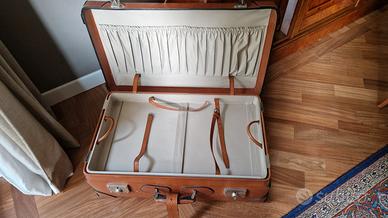 valigia pelle anni '60