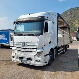 Mercedes actros 25.42 cassone centinato da metri 8