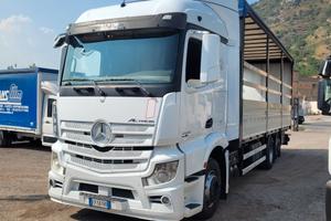 Mercedes actros 25.42 cassone centinato da metri 8