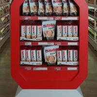 Espositore da terra Nutella