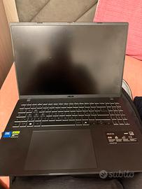 Compiuter portatile gaming