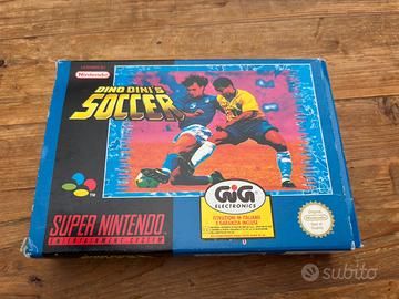 DINO DINI’S SOCCER SUPER NINTENDO SNES
