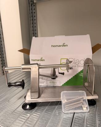Affettaverdure Spiralizer Homarden 5 lame – nuovo