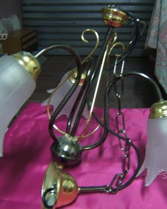 Lampadario retrò