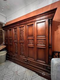 Camera da letto in legno classica siciliana