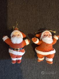 ornamenti natalizi vintage babbo natale 