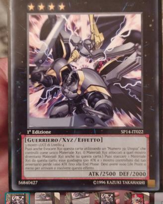 Numero 39 : raggio utopia prima edizione Yu gi ho