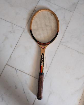 acchetta da Tennis Vintage in Legno - Maxima Hurri