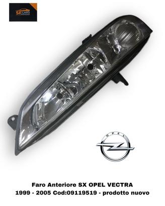 FARO ANTERIORE SINISTRO OPEL Vectra B Berlina 2°