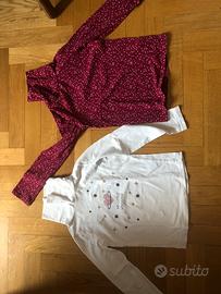 2 Magliette collo alto Okaidi