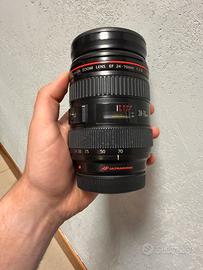 Canon EF 24-70 mm f2.8 prima serie