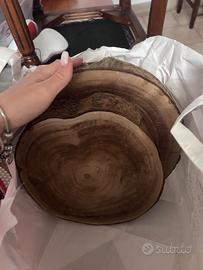 Tronchi  in legno