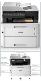 Stampante Brother Laser B/n e Colori Nuova
