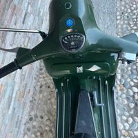 Vespa 125 ts verde jungla