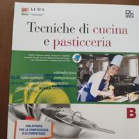 libro TECNICHE DI CUCINA E PASTICCERIa 