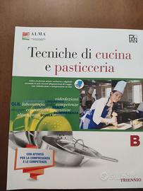 libro TECNICHE DI CUCINA E PASTICCERIa 