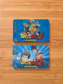 Lotto 2 carte Olografiche Dragon Ball 
