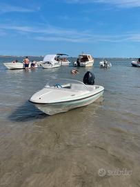 Barca motoscafetto lancino