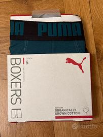 Puma, due paia di boxer, small cotone organico