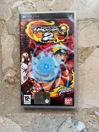 Gioco PSP Naruto heroes 2 con libretto